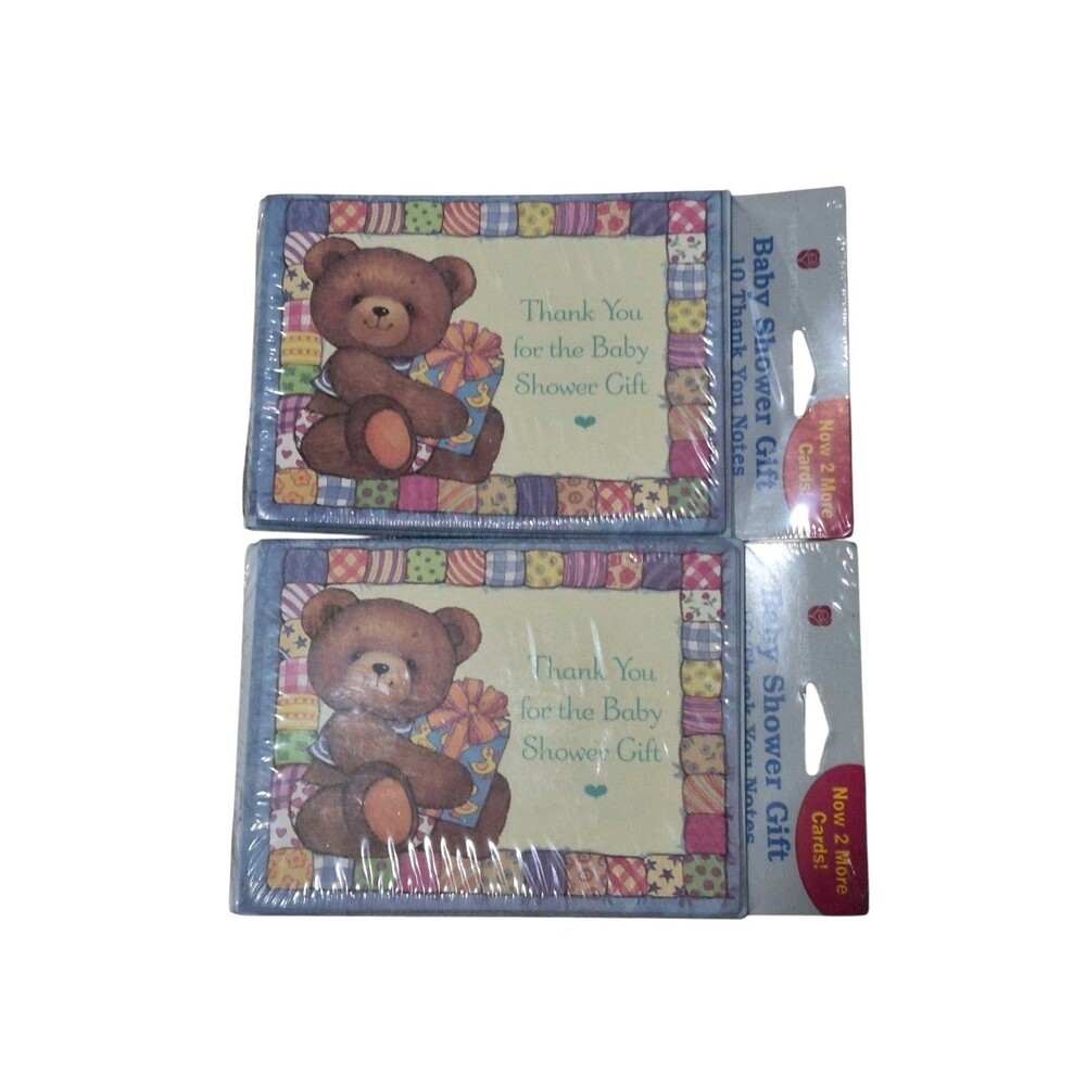 VTG Baby Shower Invitations 10 Pack (Lot Of 2) American Greetings USA